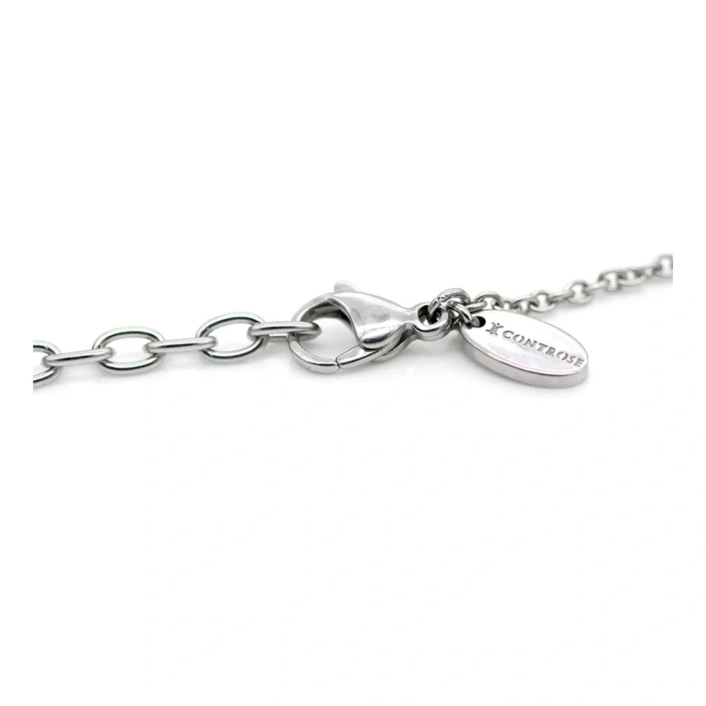 Skull Cicada Necklace with Red Wings -NWT- Stainless Steel With Austrian Crystal - Picture 6 of 6